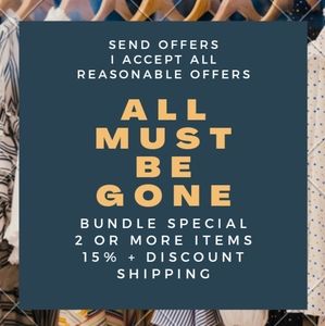 ✨ Reasonable Offers ✨